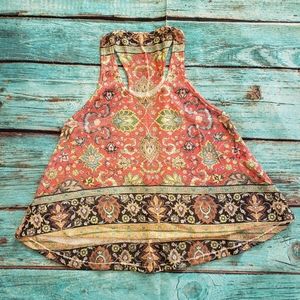 🌺 4/$20 Boho sweater tank top size small